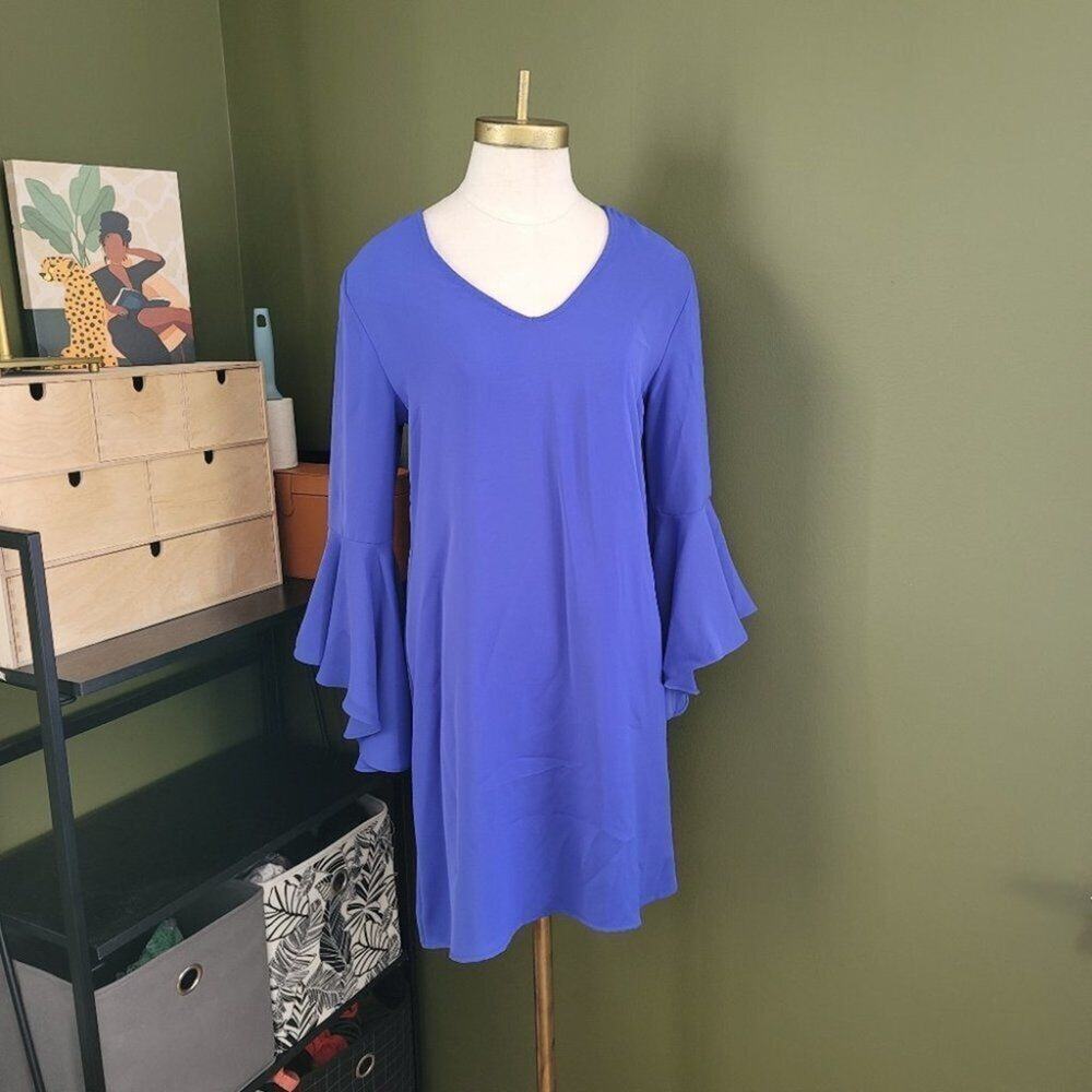 Royal blue dress
